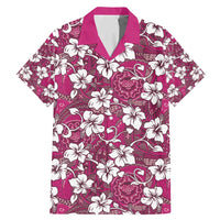 Piqi Bula Fiji Family Matching Mermaid Dress and Hawaiian Shirt Fijian Tapa Seamless Hibiscus - Polynesian Pride