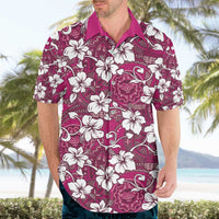 Piqi Bula Fiji Hawaiian Shirt Fijian Tapa Seamless Hibiscus - Polynesian Pride