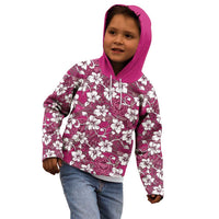 Piqi Bula Fiji Kid Hoodie Fijian Tapa Seamless Hibiscus LT14 - Polynesian Pride