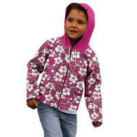 Piqi Bula Fiji Kid Hoodie Fijian Tapa Seamless Hibiscus LT14 - Polynesian Pride