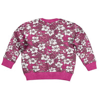 Piqi Bula Fiji Kid Ugly Christmas Sweater Fijian Tapa Seamless Hibiscus - Polynesian Pride