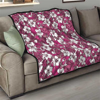 Piqi Bula Fiji Quilt Fijian Tapa Seamless Hibiscus - Polynesian Pride