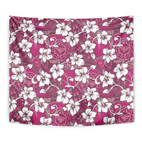 Piqi Bula Fiji Tapestry Fijian Tapa Seamless Hibiscus - Polynesian Pride