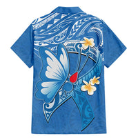 Polynesia Diabetes Awareness Month Family Matching Mermaid Dress and Hawaiian Shirt In November We Wear Blue