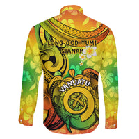 Halo Vanuatu Family Matching Summer Maxi Dress and Hawaiian Shirt Sand Drawing Turtle Polynesian Tropical Flowers LT14 - Polynesian Pride