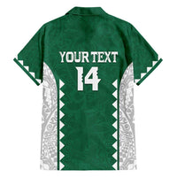 Custom Hawaii Volleyball Hawaiian Shirt Hawaiian Kakau Pattern