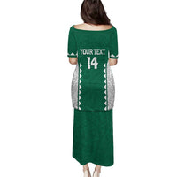 Custom Hawaii Volleyball Puletasi Hawaiian Kakau Pattern