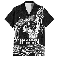 Black Hawaii Ikaika Warrior Family Matching Tank Maxi Dress and Hawaiian Shirt Hawaiian Power