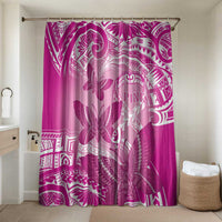 Polynesia Breast Cancer Awareness Bathroom Set Think Pink Ribbon Polynesian Butterflies