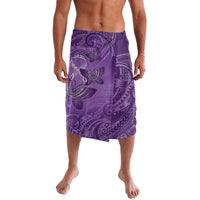 Personalised Polynesia Lupus Awareness Month Lavalava Warrior Purple Ribbon Polynesian Butterflies LT14 Purple - Polynesian Pride