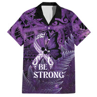 Lupus Awareness Month New Zealand Hawaiian Shirt Be Strong Warrior Maori Silver Fern