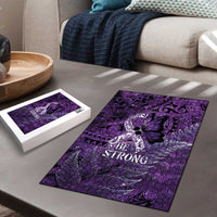 Lupus Awareness Month New Zealand Puzzle Be Strong Warrior Maori Silver Fern
