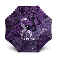 Lupus Awareness Month New Zealand Umbrella Be Strong Warrior Maori Silver Fern
