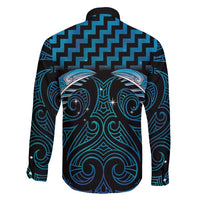 Blue Matariki New Zealand Family Matching Mermaid Dress and Hawaiian Shirt Maori Poutama Galaxy Vibes