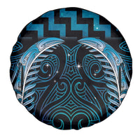 Blue Matariki New Zealand Spare Tire Cover Maori Poutama Galaxy Vibes
