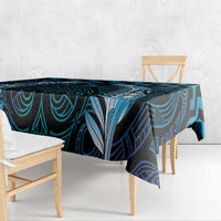 Blue Matariki New Zealand Tablecloth Maori Poutama Galaxy Vibes