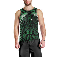 Green Matariki New Zealand Men Tank Top Maori Poutama Galaxy Vibes