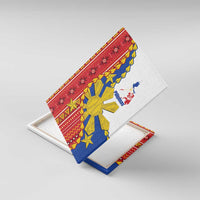 Philippines Independence Day Canvas Wall Art Pilipinas Sun Stars Igorot Pattern