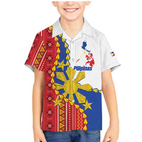 Philippines Independence Day Family Matching Mermaid Dress and Hawaiian Shirt Pilipinas Sun Stars Igorot Pattern