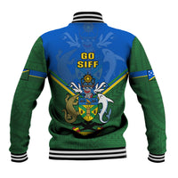 Solomon Islands Football Baseball Jacket Polynesian Pattern Sporty Style LT14 - Polynesian Pride
