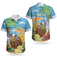 Chilling Parrot Hawaii Summer Christmas Personalized Couples Matching Mermaid Dress and Hawaiian Shirt It's 5 O'Clock Somewhere Beachy Vibes LT14 - Polynesian Pride