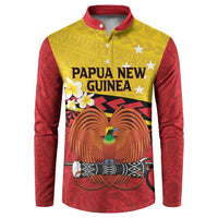 Papua New Guinea Independence Day Button Sweatshirt Since 1975 Unity In Diversity