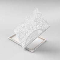 Samoa White Sunday Canvas Wall Art Lotu Tamaiti Siapo With Teuila