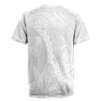 Samoa White Sunday Rugby Jersey Lotu Tamaiti Siapo With Teuila