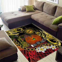 Papua New Guinea 50th Independence Anniversary Area Rug Independen Stet bilong Papua Niu Gini LT14