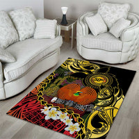 Papua New Guinea 50th Independence Anniversary Area Rug Independen Stet bilong Papua Niu Gini LT14