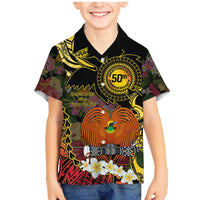 Papua New Guinea 50th Independence Anniversary Family Matching Mermaid Dress and Hawaiian Shirt Independen Stet bilong Papua Niu Gini LT14