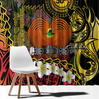 Papua New Guinea 50th Independence Anniversary Window Curtain Independen Stet bilong Papua Niu Gini LT14