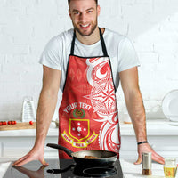 Personalised Kolisi Tonga Apron Mate Maa Tonga Ngatu Pattern LT14 - Polynesian Pride