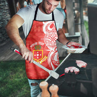 Personalised Kolisi Tonga Apron Mate Maa Tonga Ngatu Pattern LT14 - Polynesian Pride