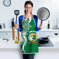 Personalised Liahona - Saineha High School Apron Tongan Ngatu Pattern LT14 - Polynesian Pride