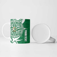 Personalised Liahona - Saineha High School Ceramic Mug Tongan Ngatu Pattern LT14 - Polynesian Pride