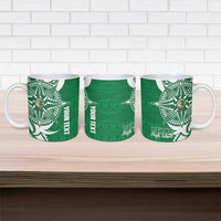 Personalised Liahona - Saineha High School Ceramic Mug Tongan Ngatu Pattern LT14 - Polynesian Pride