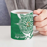 Personalised Liahona - Saineha High School Ceramic Mug Tongan Ngatu Pattern LT14 - Polynesian Pride