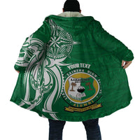 Personalised Liahona - Saineha High School Cloak Tongan Ngatu Pattern LT14 - Polynesian Pride