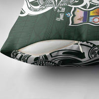 Personalised Tonga Takuilau College Pillow Cover Est 1975 Tongan Ngatu Pattern LT14 - Polynesian Pride