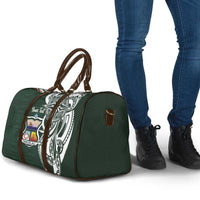 Personalised Tonga Takuilau College Travel Bag Est 1975 Tongan Ngatu Pattern LT14 - Polynesian Pride