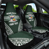 Personalised Tonga Takuilau College Car Seat Cover 50th Anniversary Ngatu Kupesi - Polynesian Pride