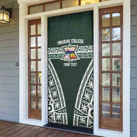 Personalised Tonga Takuilau College Door Cover 50th Anniversary Ngatu Kupesi LT14 - Polynesian Pride
