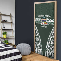 Personalised Tonga Takuilau College Door Cover 50th Anniversary Ngatu Kupesi LT14 - Polynesian Pride