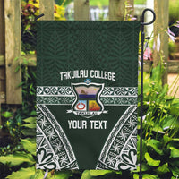 Personalised Tonga Takuilau College Garden Flag 50th Anniversary Ngatu Kupesi - Polynesian Pride