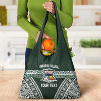 Personalised Tonga Takuilau College Grocery Bag 50th Anniversary Ngatu Kupesi LT14 - Polynesian Pride