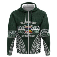 Personalised Tonga Takuilau College Hoodie 50th Anniversary Ngatu Kupesi - Polynesian Pride