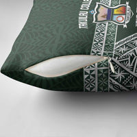 Personalised Tonga Takuilau College Pillow Cover 50th Anniversary Ngatu Kupesi LT14 - Polynesian Pride