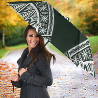 Personalised Tonga Takuilau College Umbrella 50th Anniversary Ngatu Kupesi LT14 - Polynesian Pride