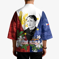Philippines Rizal Day Kimono Filipino Sampaguita Grunge Style - Polynesian Pride